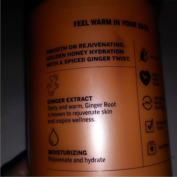 Set of 4•Victoria Secret PINK Honey Ginger BodyWash Oil•Lotion•Scrub•bundle set - Picture 5 of 15